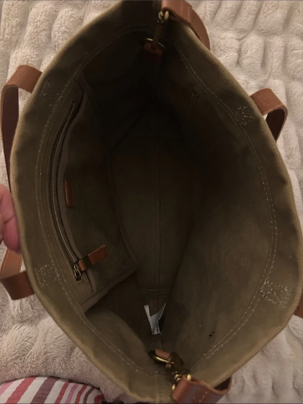 Madewell The Canvas Medium Transport Tote in British Surplus